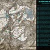 A map of the Mountaintops Of The Giants in Elden Ring, with the locations of every single boss encounter marked and numbered.