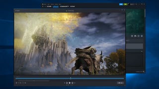 Editing an Elden Ring clip recorded with Steam's Game Recording feature.