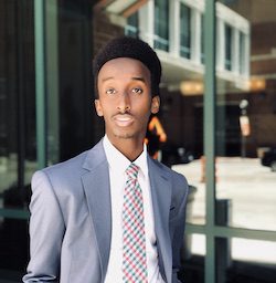 Khalid Abdullahi, scholarship recipient