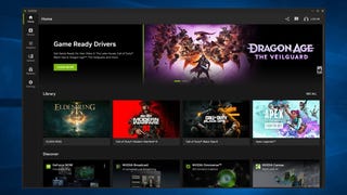 The main screen of the new Nvidia App.