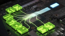 A stylised Nvidia graphic showing how Resizable BAR helps GPUs draw more from their available memory.